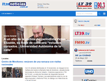 Tablet Screenshot of lt39noticias.com.ar